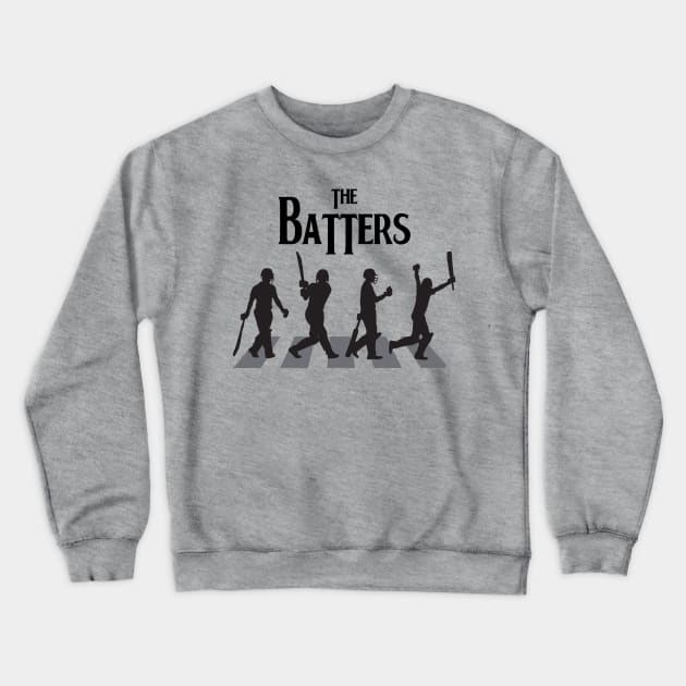 The Batters, Cricket players classic crosswalk Crewneck Sweatshirt by Teessential